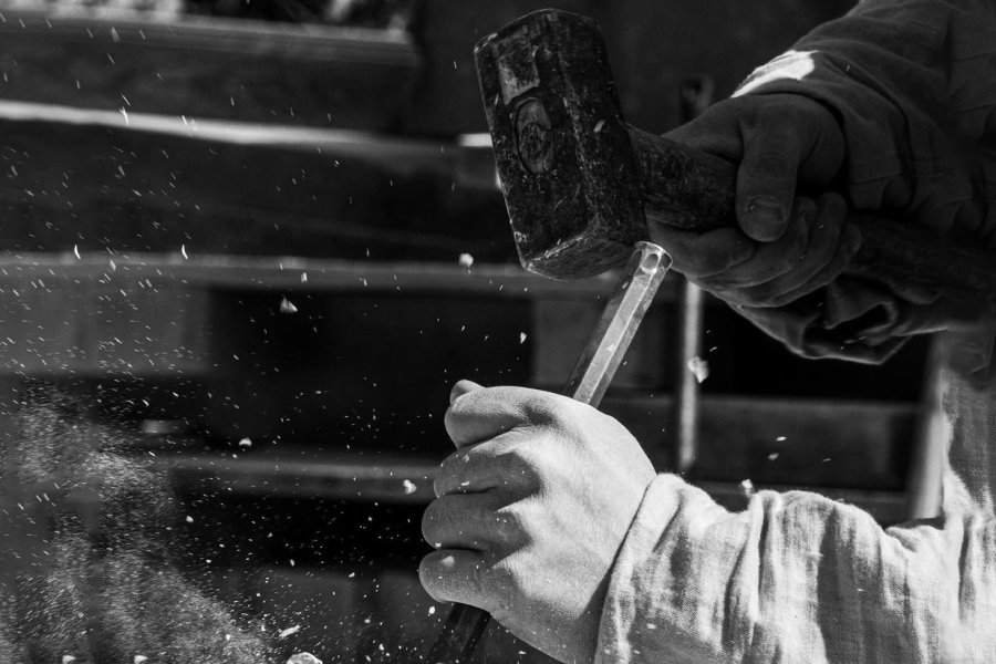 Handwerk Damals